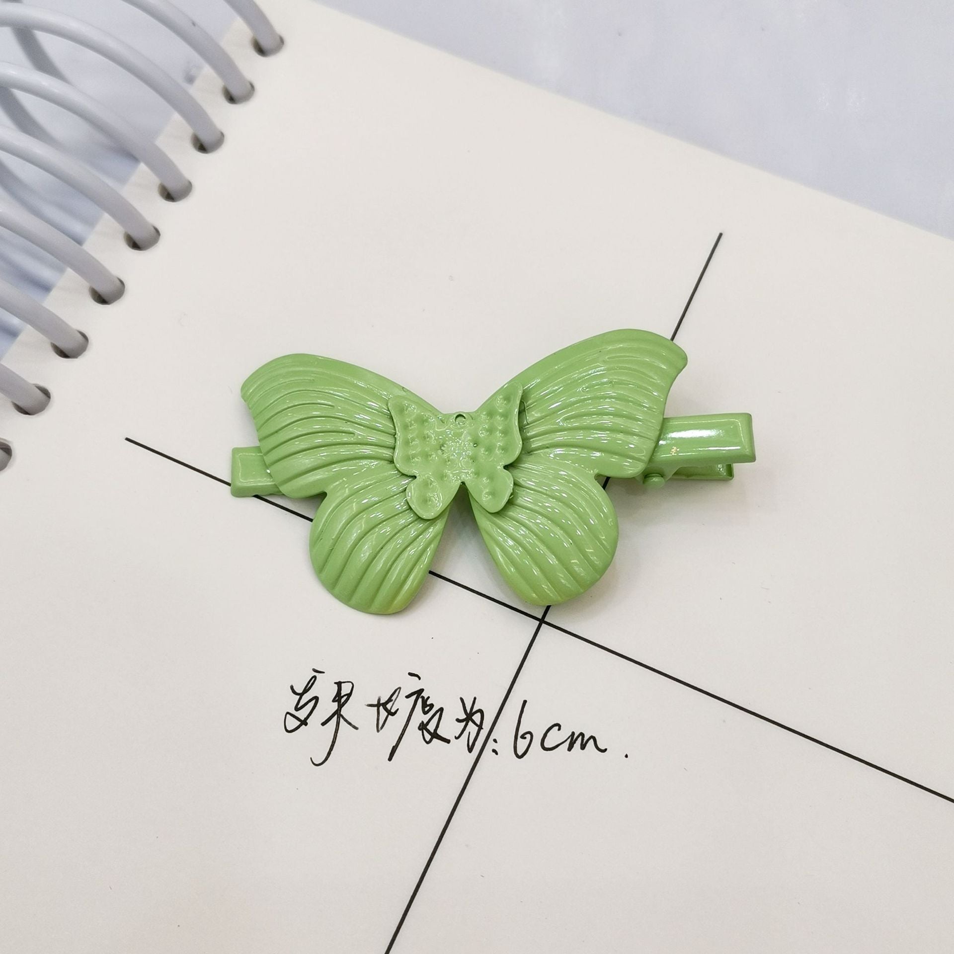 Wholesale Colorful Hollow Metal Butterfly Hairpins